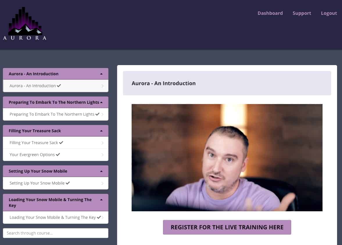 Aurora Training Software with Jono Armstrong