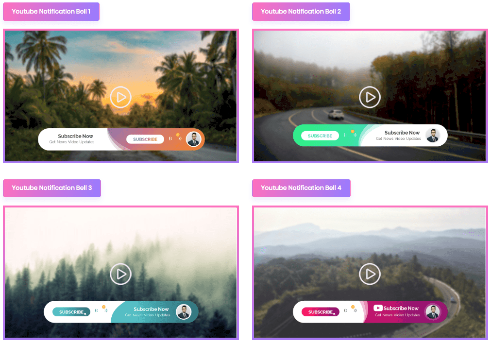 Exovidio Subscriber & Bell Notifications