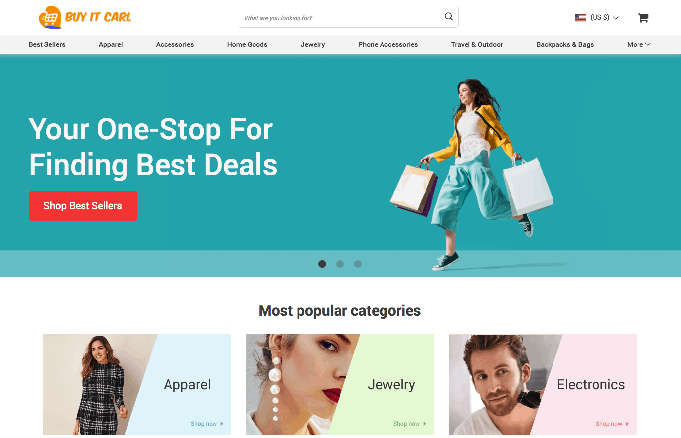 BuyItCarl - Example Store