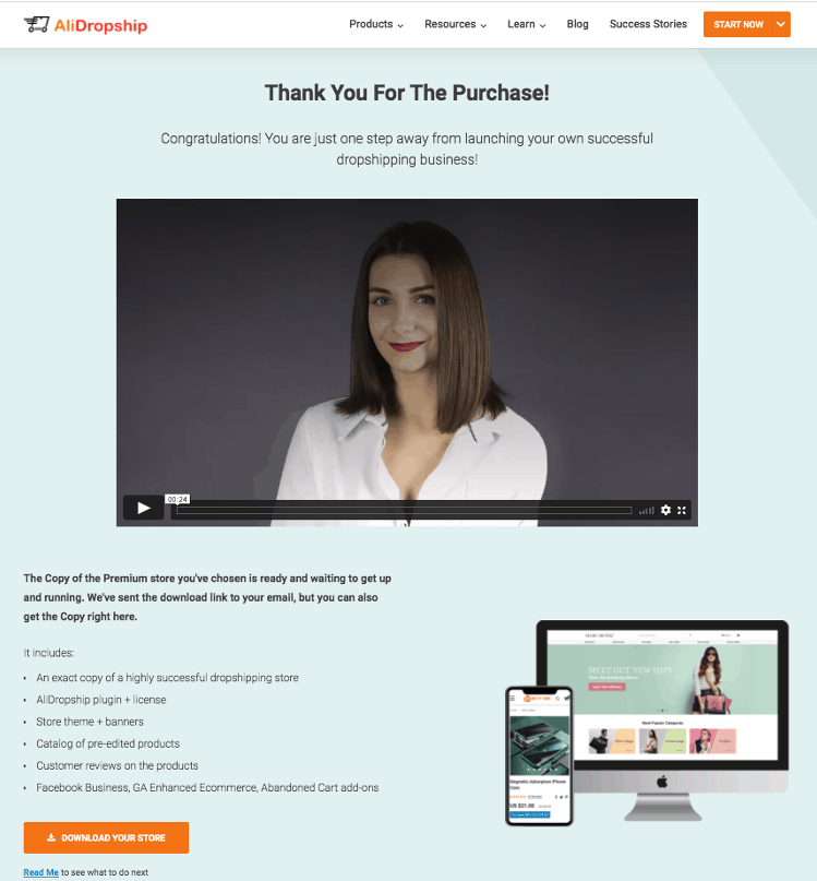 Receipt of purchase