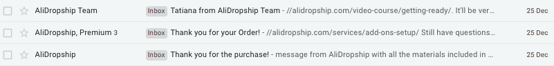 Proof of purchase