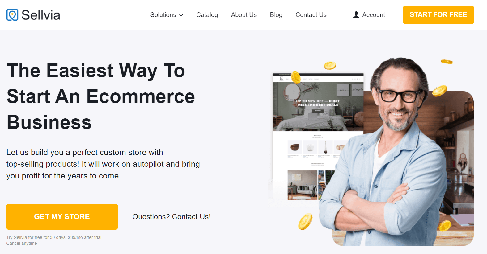 Sellvia Custom Store Package