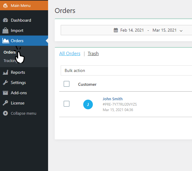 Orders